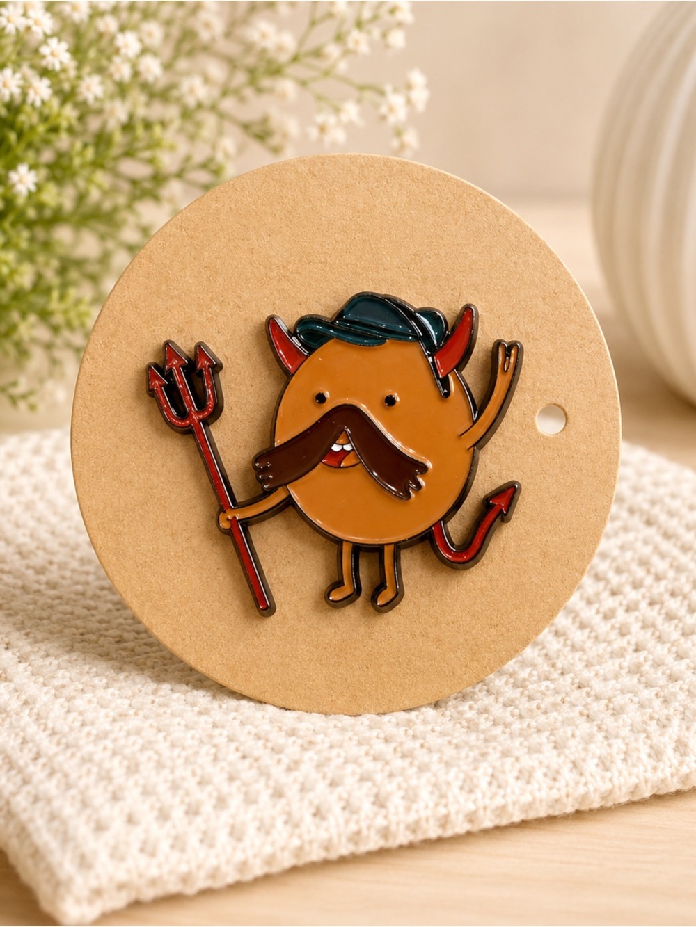 Adventure Time Starchy Devil- Character Enamel Pin